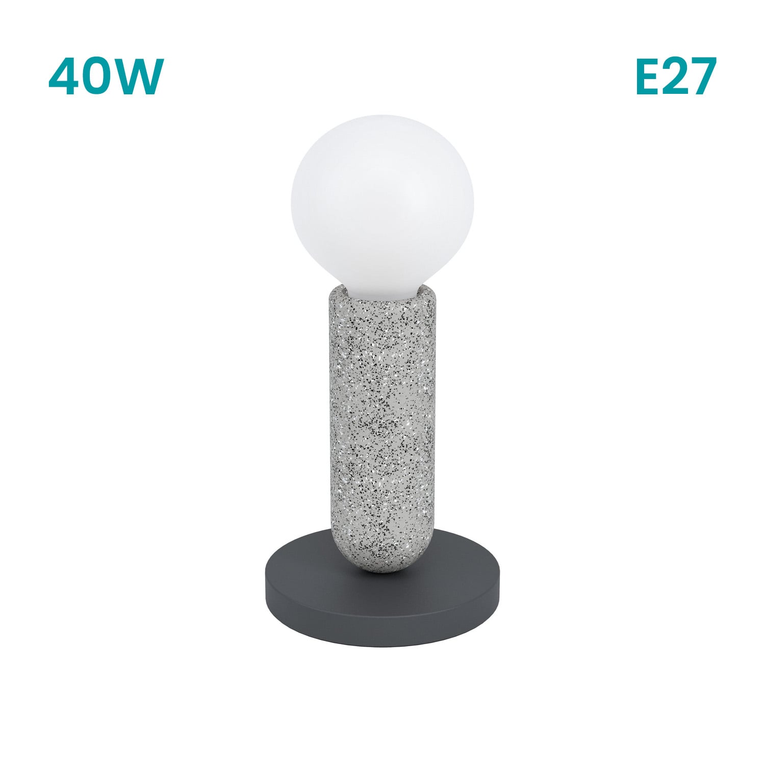 LAMPARA DE MESA GIACONECCHIA 1X40W - 1