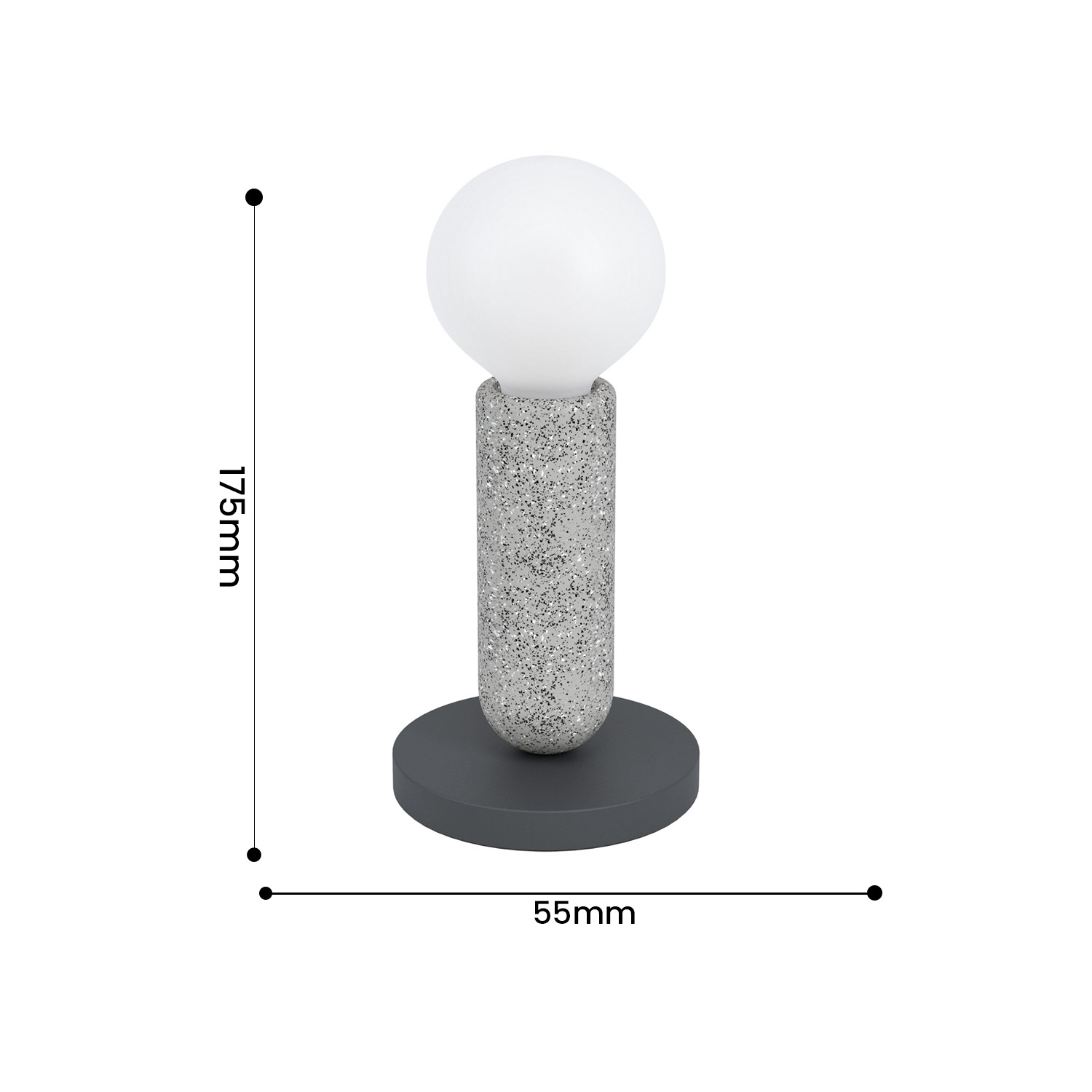 LAMPARA DE MESA GIACONECCHIA 1X40W - 2