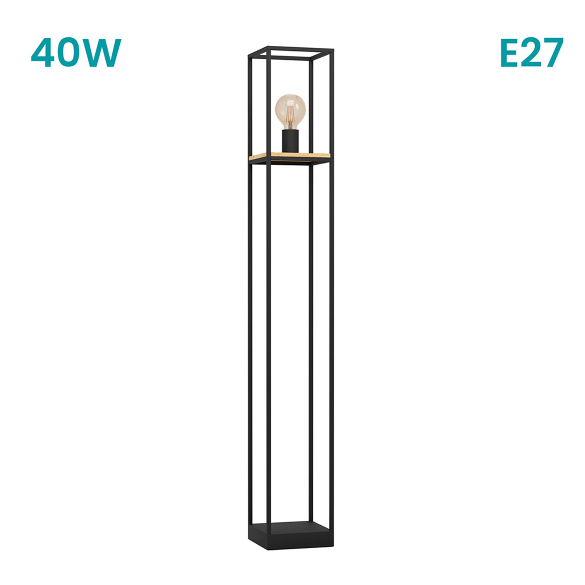 LAMPARA DE PIE LIBERTAD 1X40W - 3