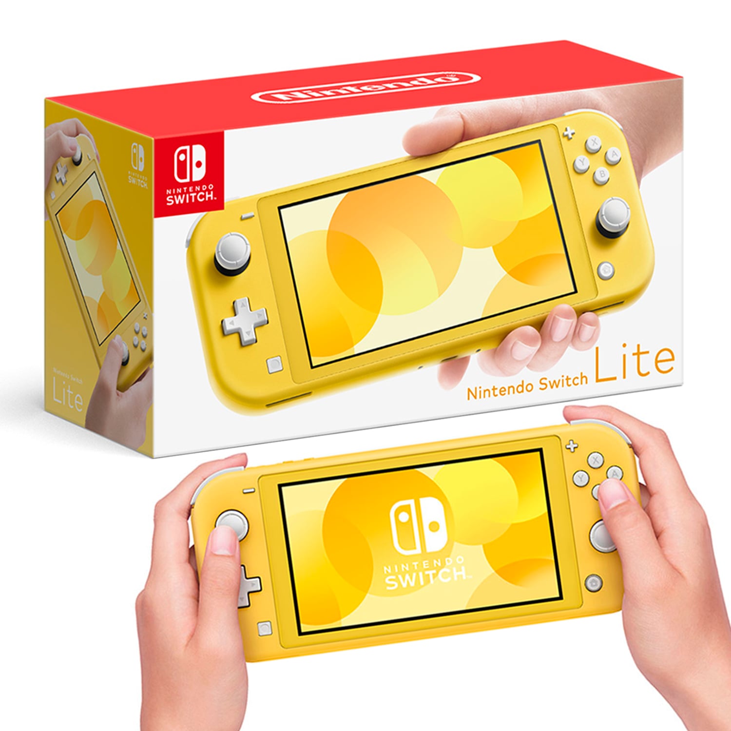 CONSOLA NINTENDO SWITCH LITE - AMARILLO - 1