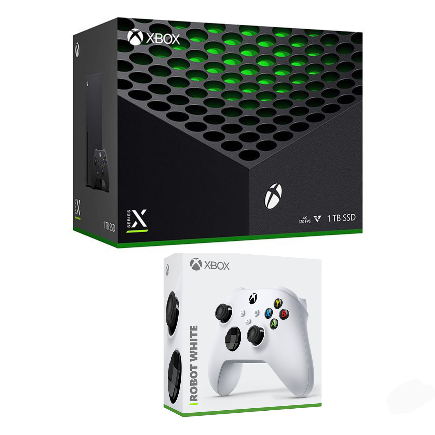 CONSOLA XBOX SERIES X + MANDO BLANCO - 1