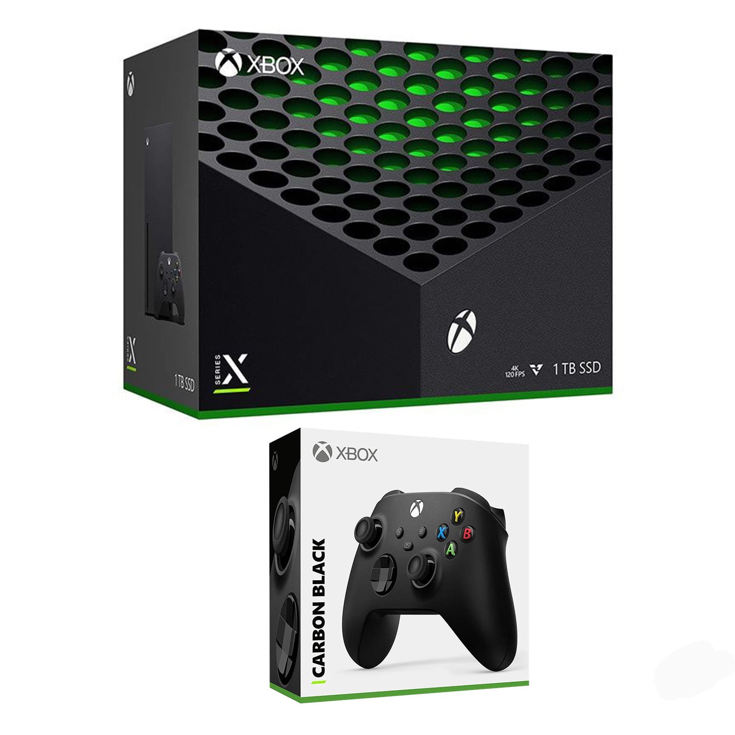 CONSOLA XBOX SERIES X + MANDO NEGRO - 1
