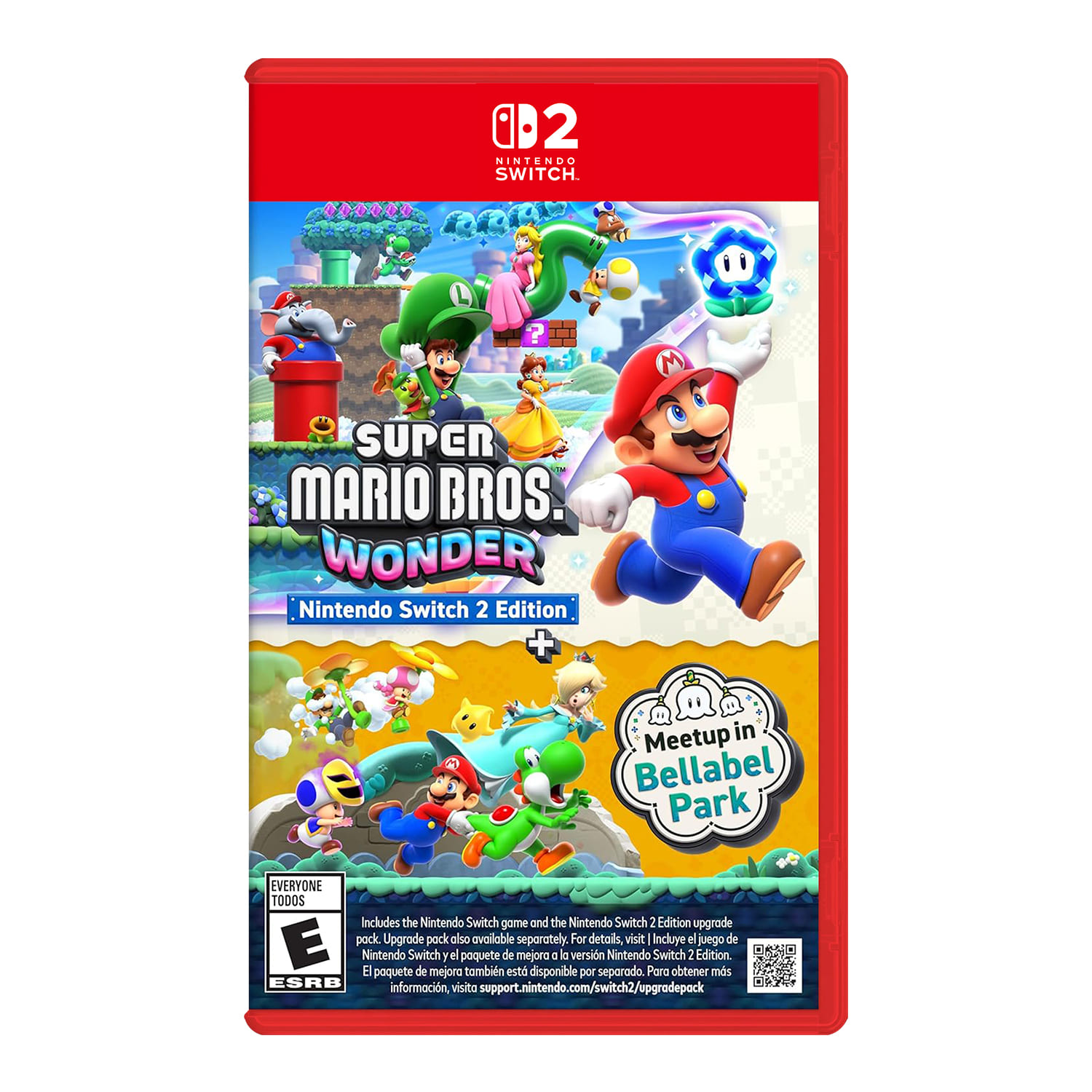 SUPER MARIO BROS WONDER + MEETUP IN BELLABEL PARK NINTENDO SWITCH 2 - 1