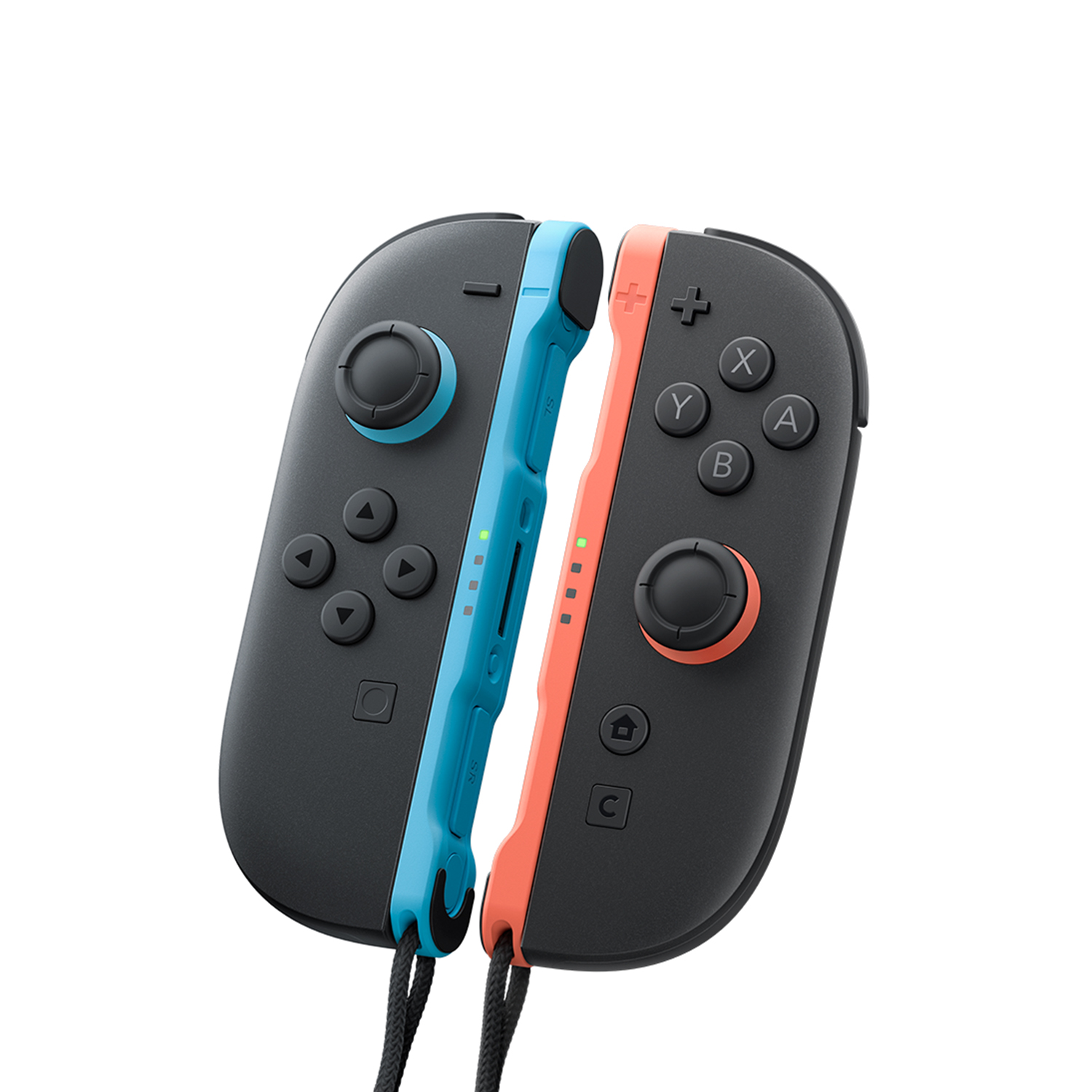 JOY CON NINTENDO SWITCH 2 LIGHT BLUE / LIGHT RED - 2