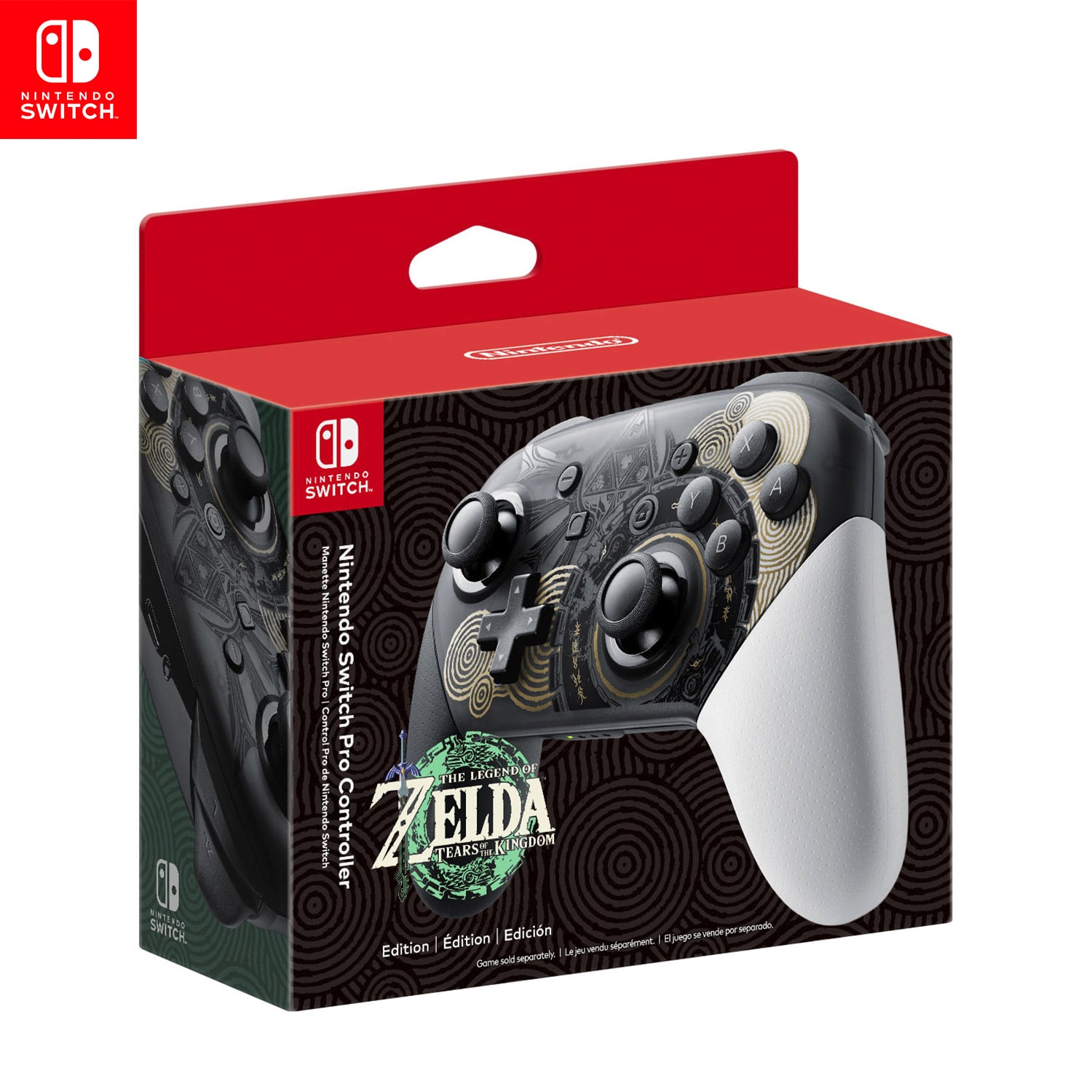 PRO CONTROL NINTENDO SWITCH THE LEGEND OF ZELDA TEARS OF THE KINGDOM EDITION - 1