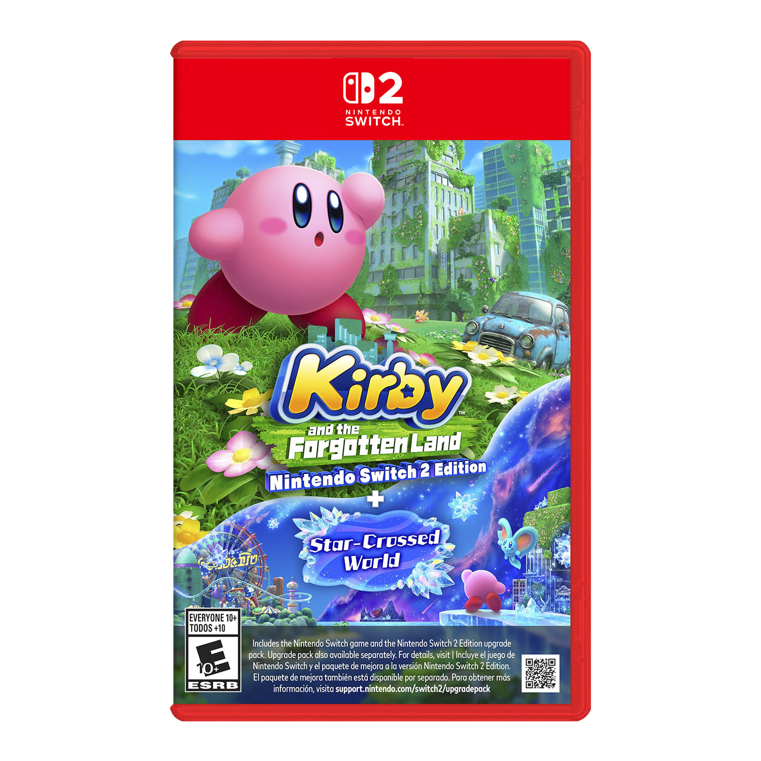 KIRBY AND THE FORGOTTEN LAND + STAR CROSSED WORLD NINTENDO SWITCH 2 - 1