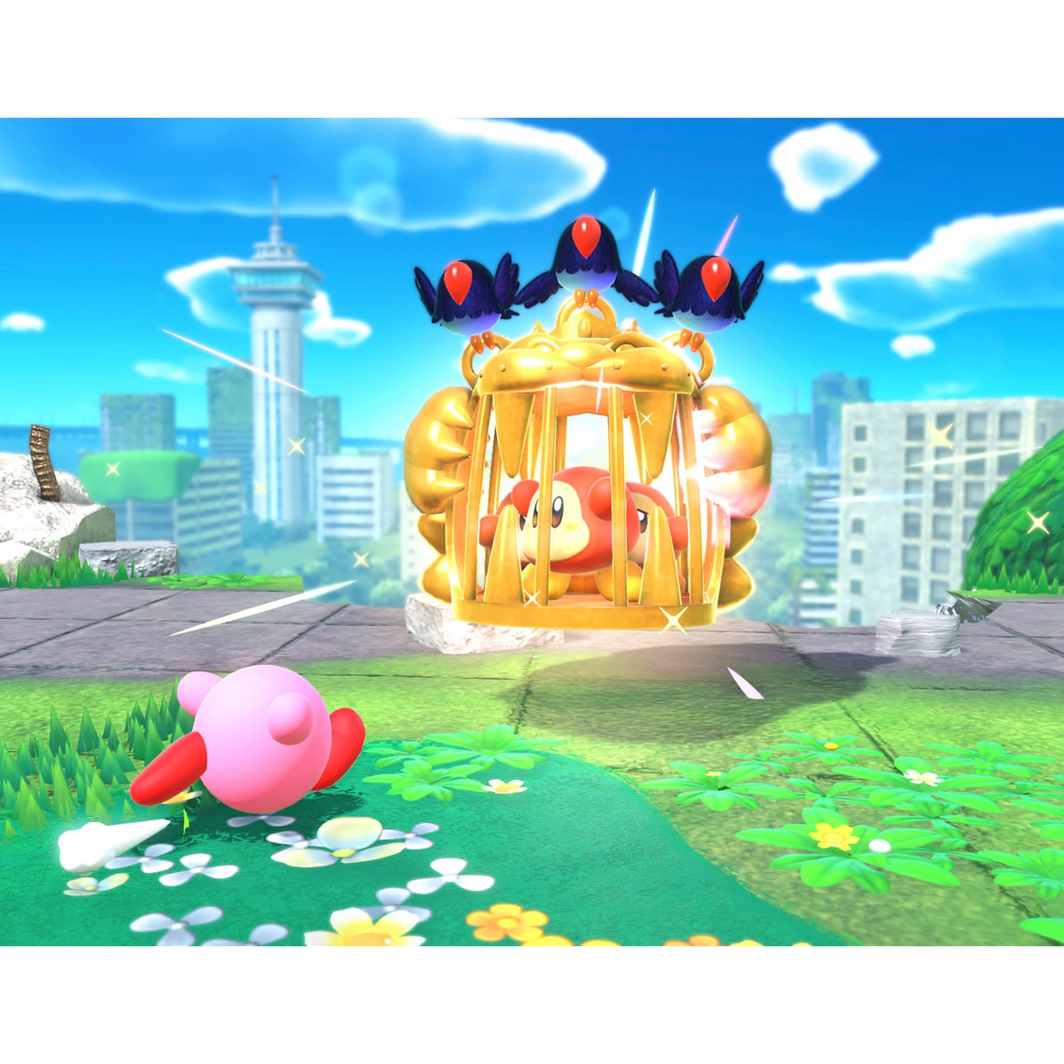 KIRBY AND THE FORGOTTEN LAND + STAR CROSSED WORLD NINTENDO SWITCH 2 - 2