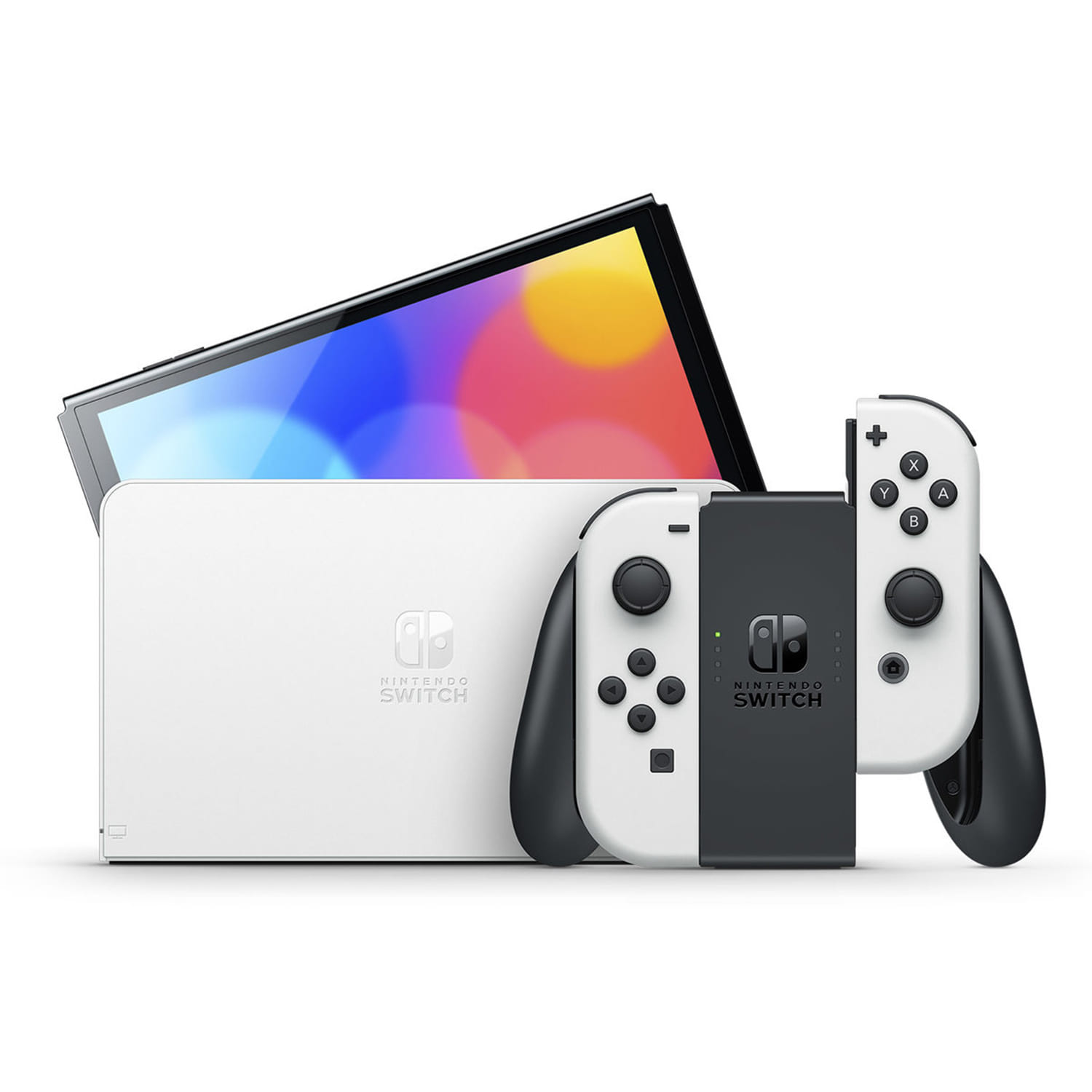 CONSOLA NINTENDO SWITCH OLED BLANCA + MARIO KART 8 DELUXE - 2
