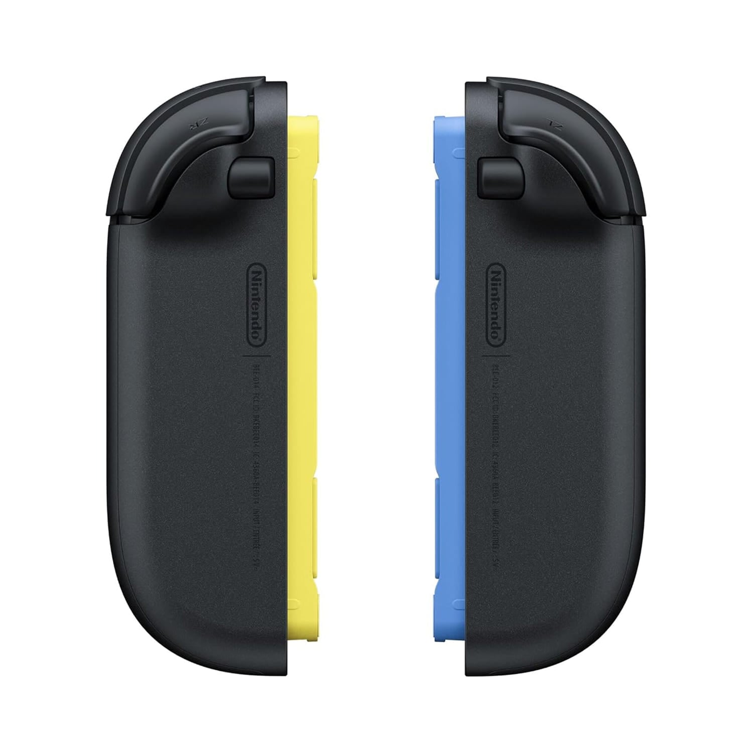 JOY CON NINTENDO SWITCH 2: BLUE - LIGHT YELLOW - 4
