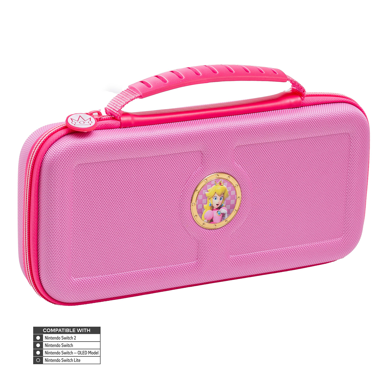 ESTUCHE GAME TRAVELER DELUXE TRAVEL CASE PEACH ROSA PP12 PARA NINTENDO SWITCH 2 - 2