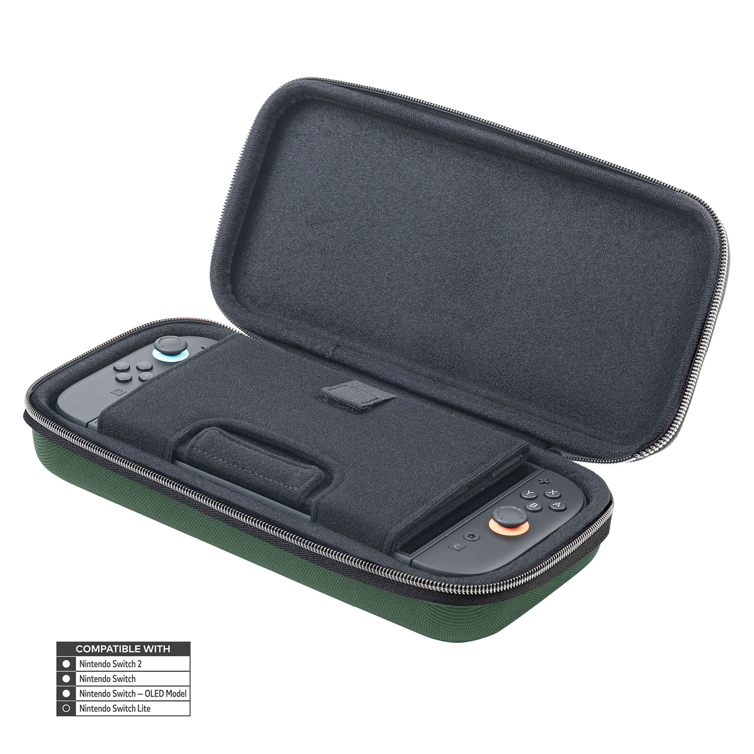 ESTUCHE GAME TRAVELER DELUXE TRAVEL CASE ZELDA HS12GRN PARA NINTENDO SWITCH 2 - 3