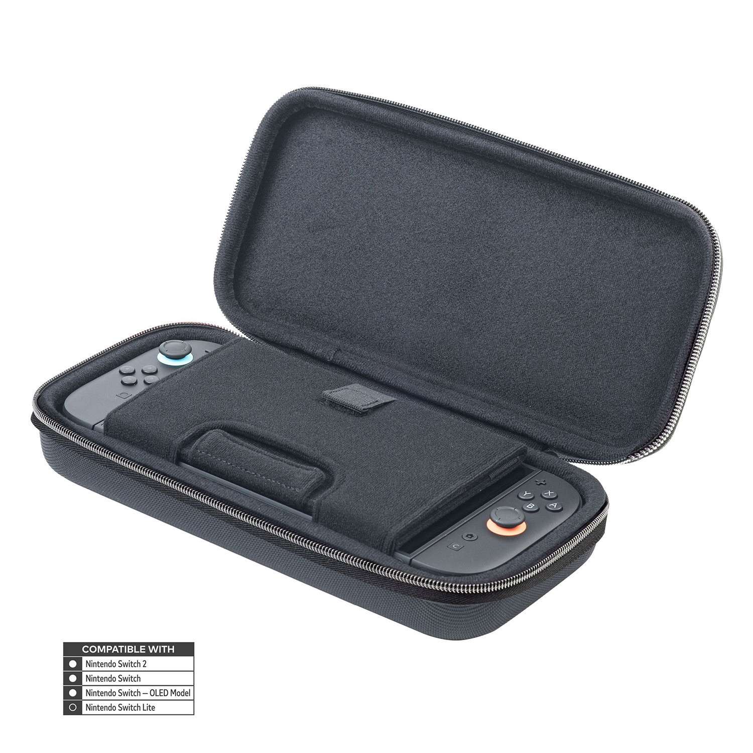 ESTUCHE GAME TRAVELER DELUXE TRAVEL CASE NEGRO MC12 PARA NINTENDO SWITCH 2 - 3