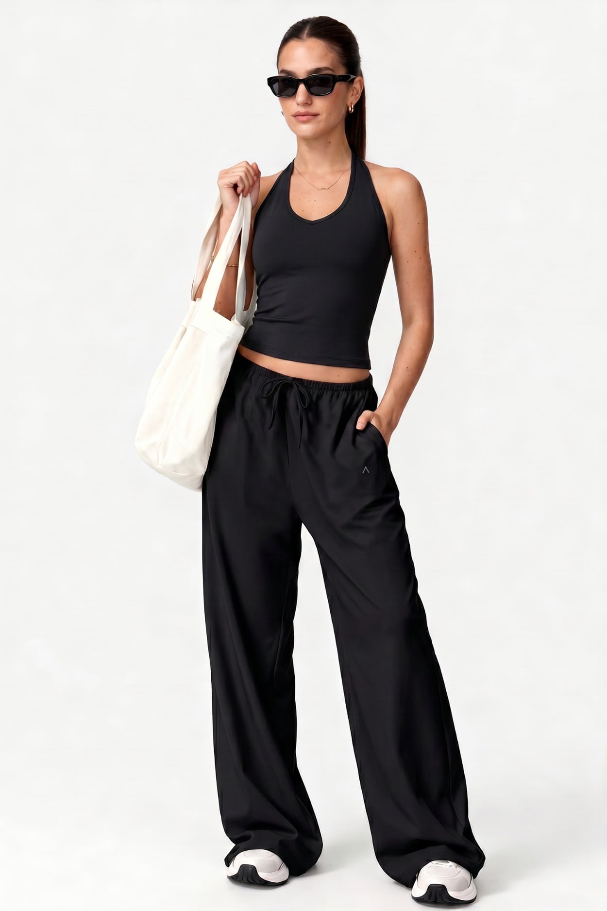SET DEPORTIVO MUJER COMFY NEGRO - 1