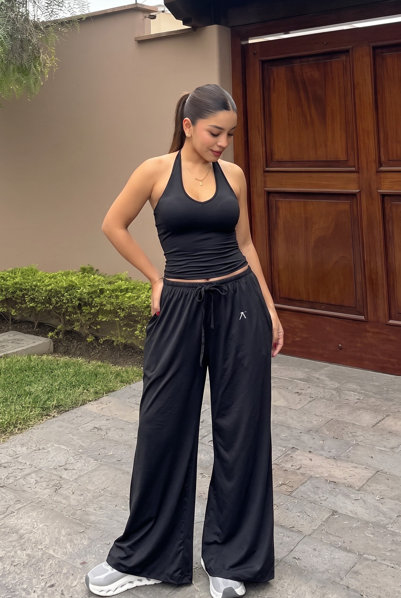 SET DEPORTIVO MUJER COMFY NEGRO - 6