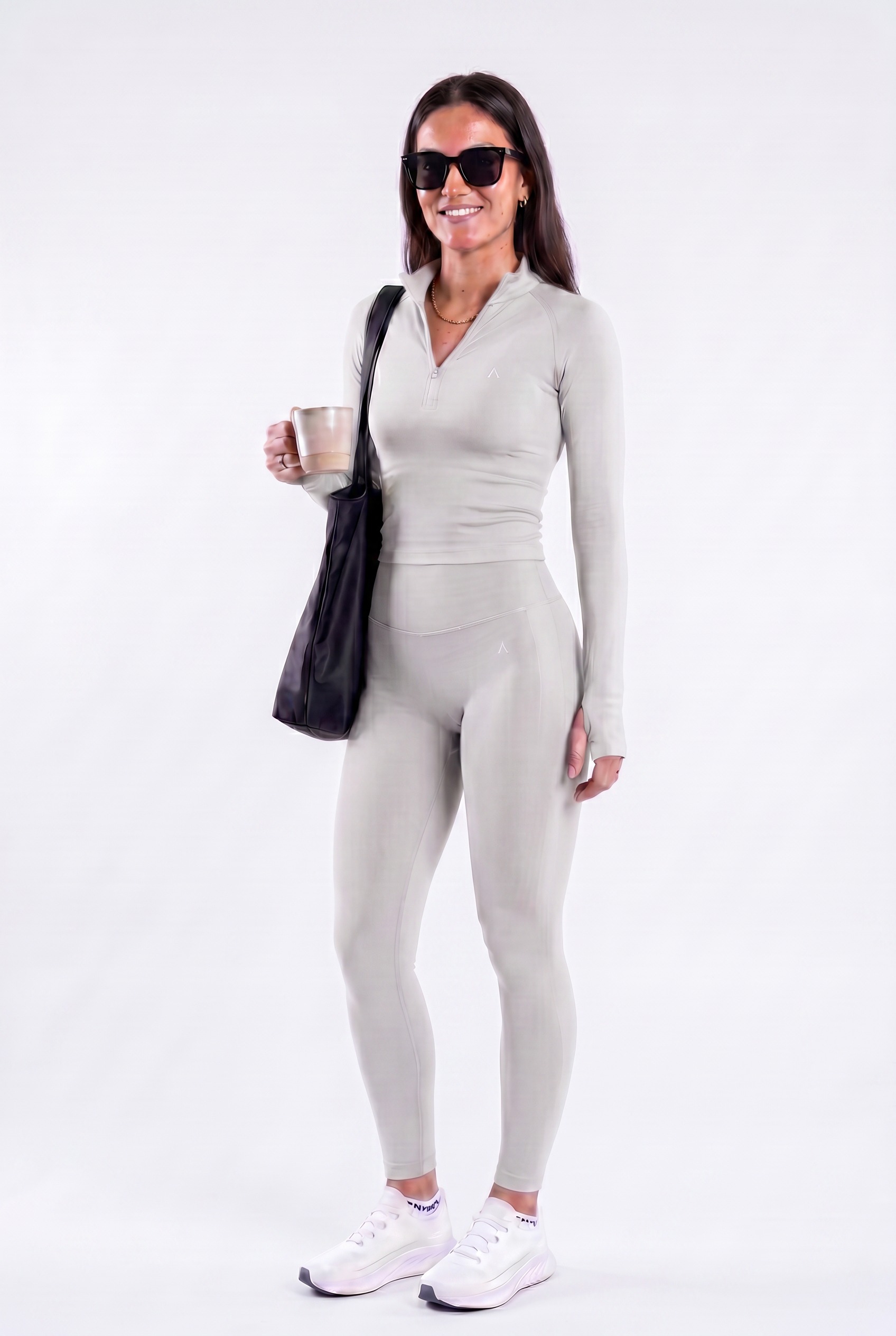 SET DEPORTIVO MUJER INFINITE GRIS - 1