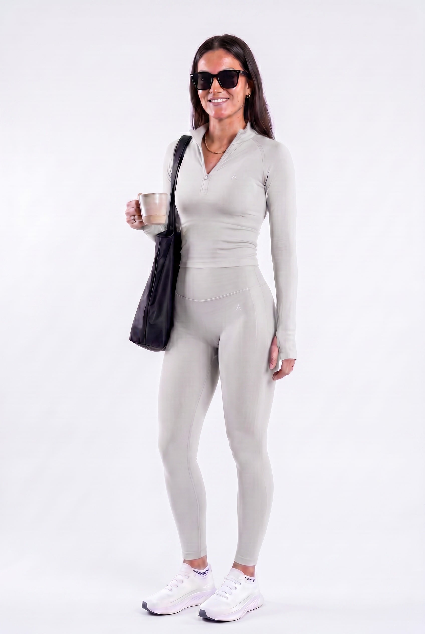 SET DEPORTIVO MUJER INFINITE GRIS - 1