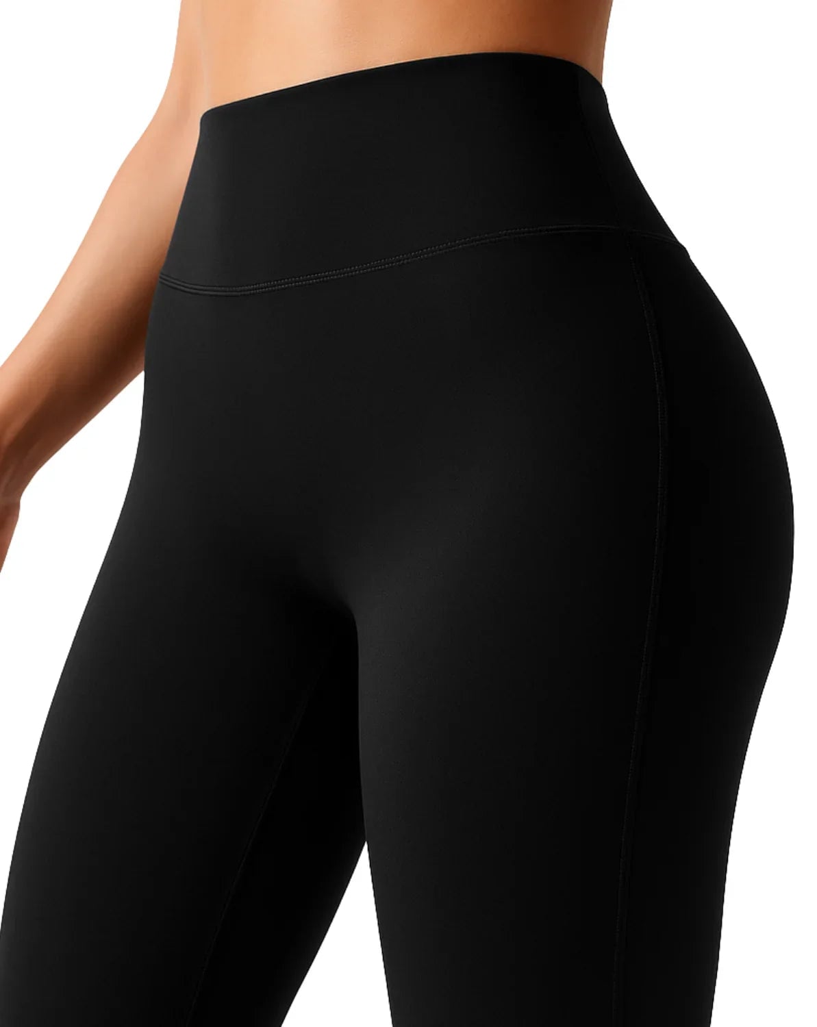 LEGGINGS DEPORTIVAS MUJER MOTION FLARE NEGRO - 5