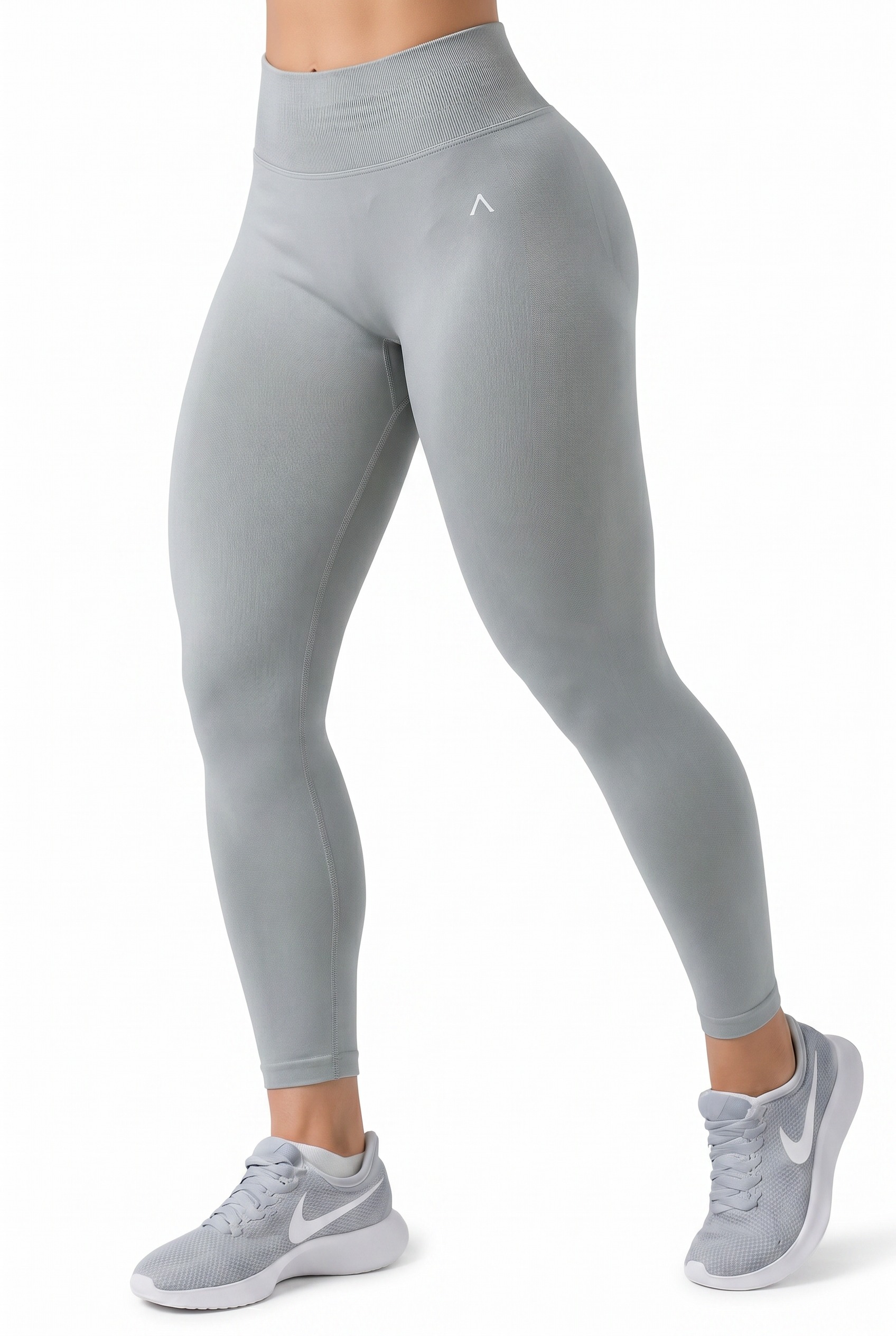 LEGGINGS DEPORTIVAS MUJER IMPACT GRIS - 1