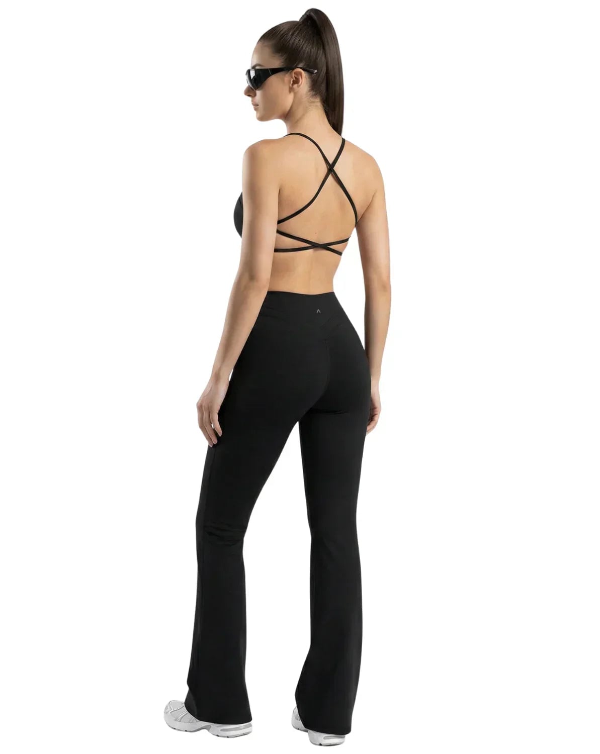 LEGGINGS DEPORTIVAS MUJER AIR FLARE NEGRO - 6