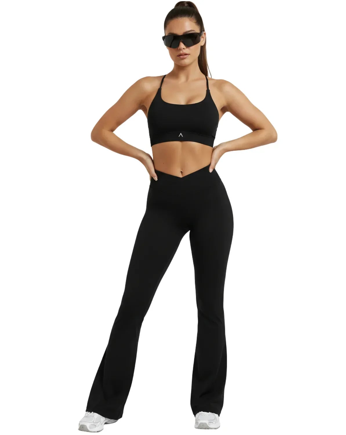 LEGGINGS DEPORTIVAS MUJER AIR FLARE NEGRO - 7