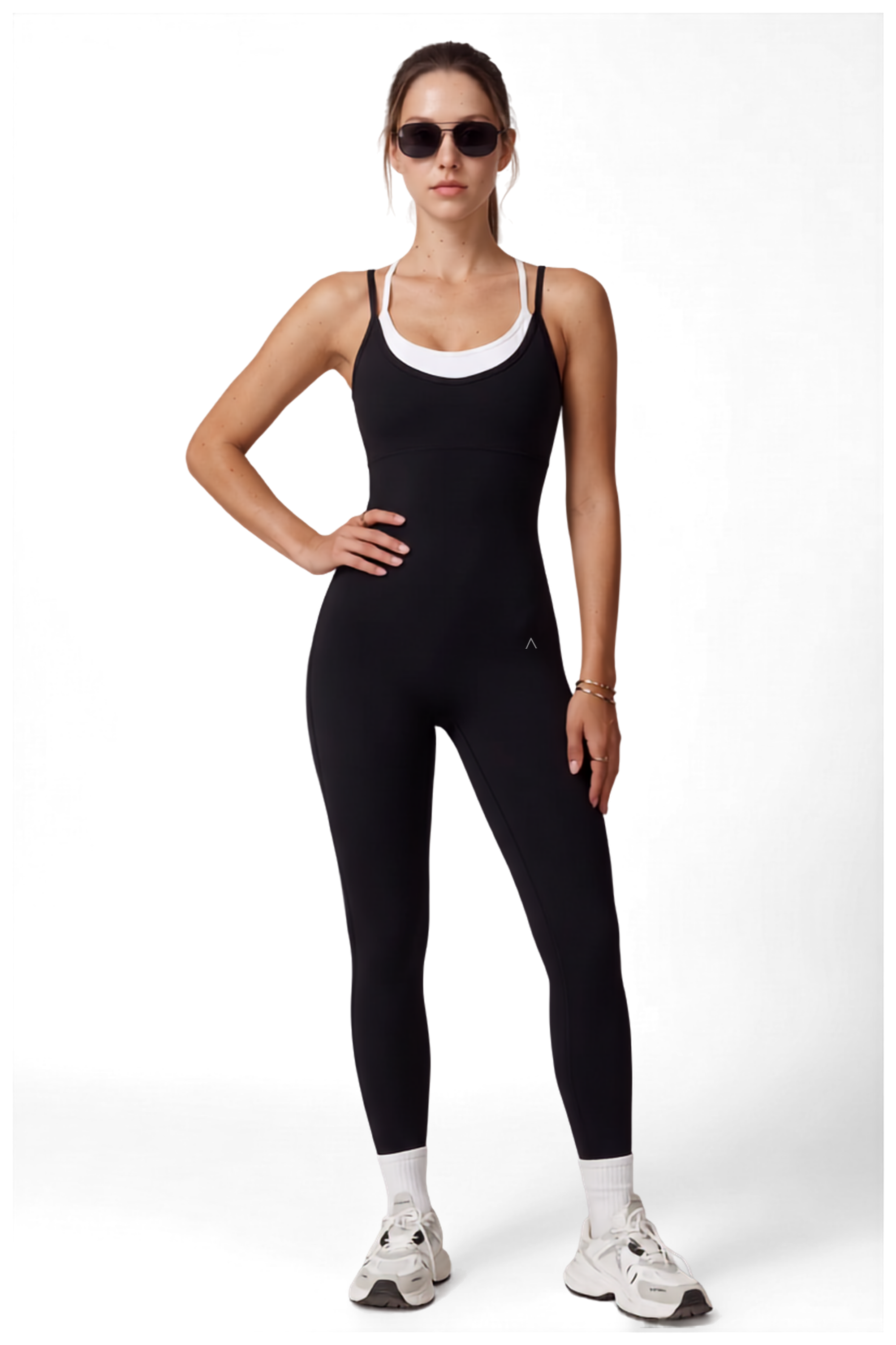 ENTERIZO DEPORTIVO MUJER REFORMER NEGRO - 1