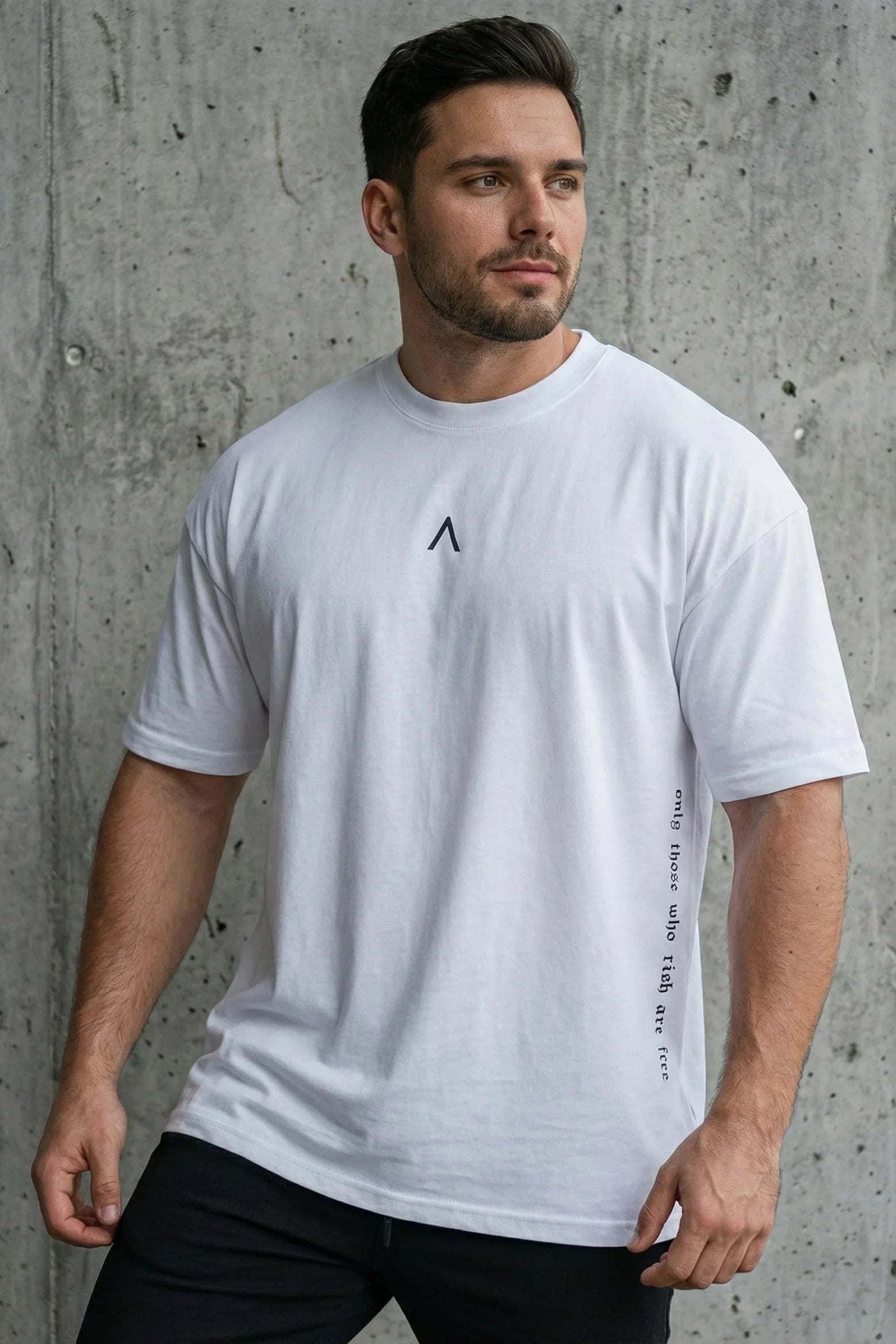 POLO DEPORTIVO HOMBRE OVERSIZE BLANCO - 1