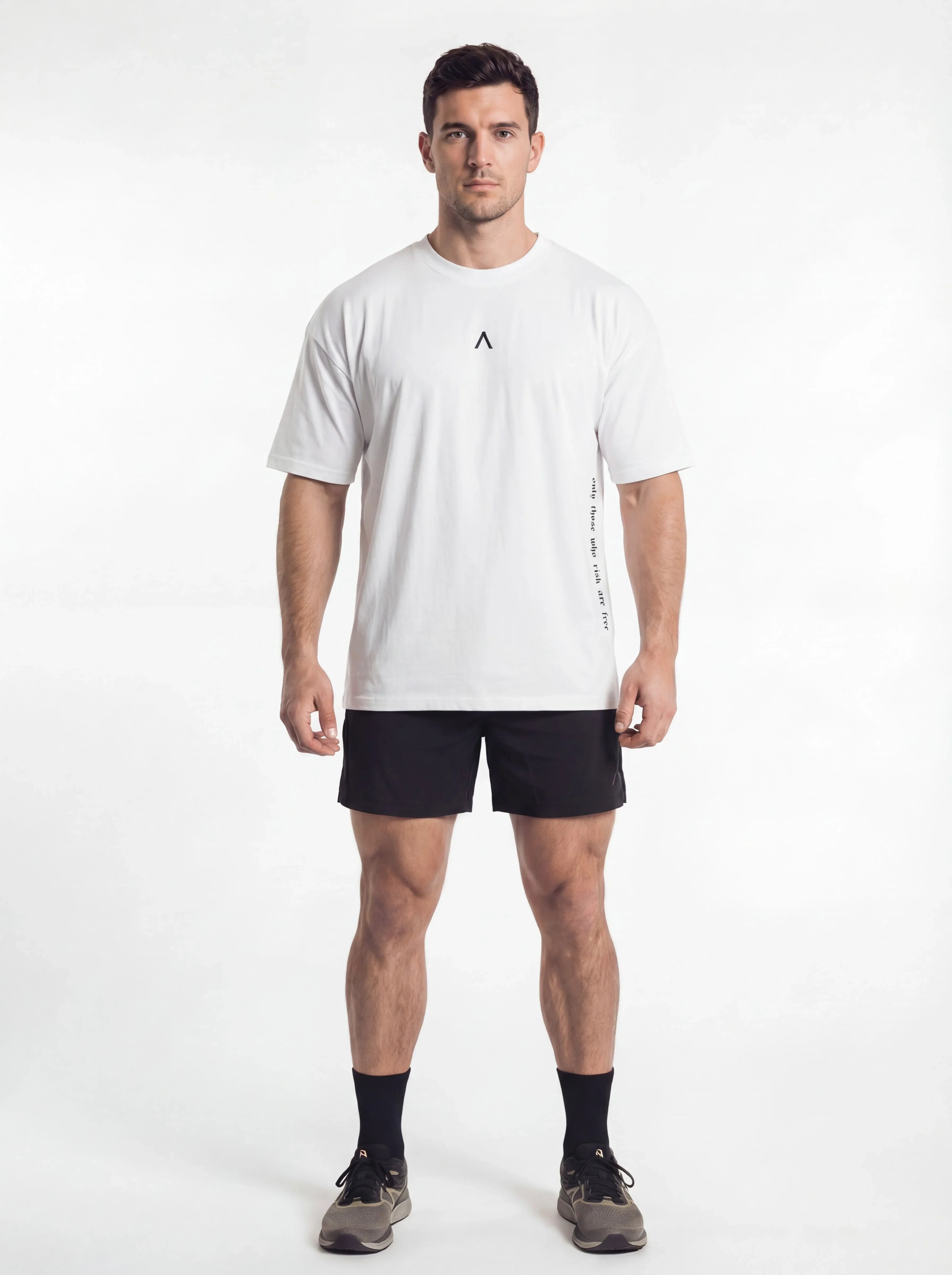 POLO DEPORTIVO HOMBRE OVERSIZE BLANCO - 5