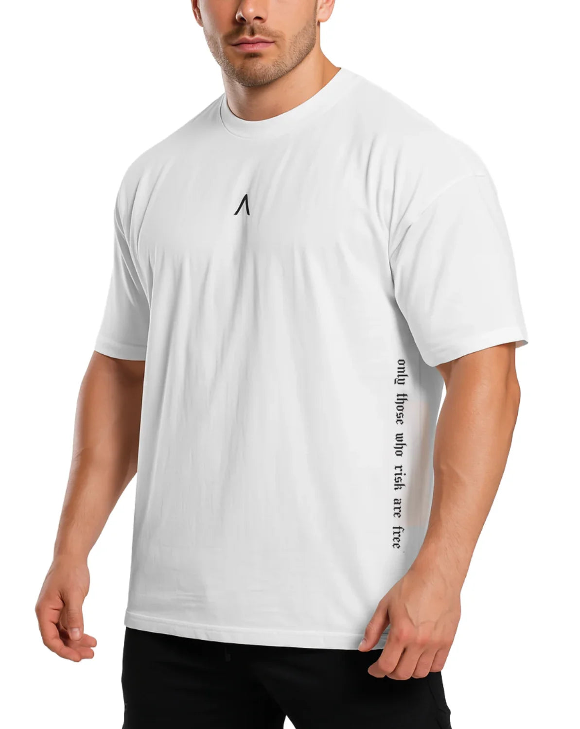 POLO DEPORTIVO HOMBRE OVERSIZE BLANCO - 6