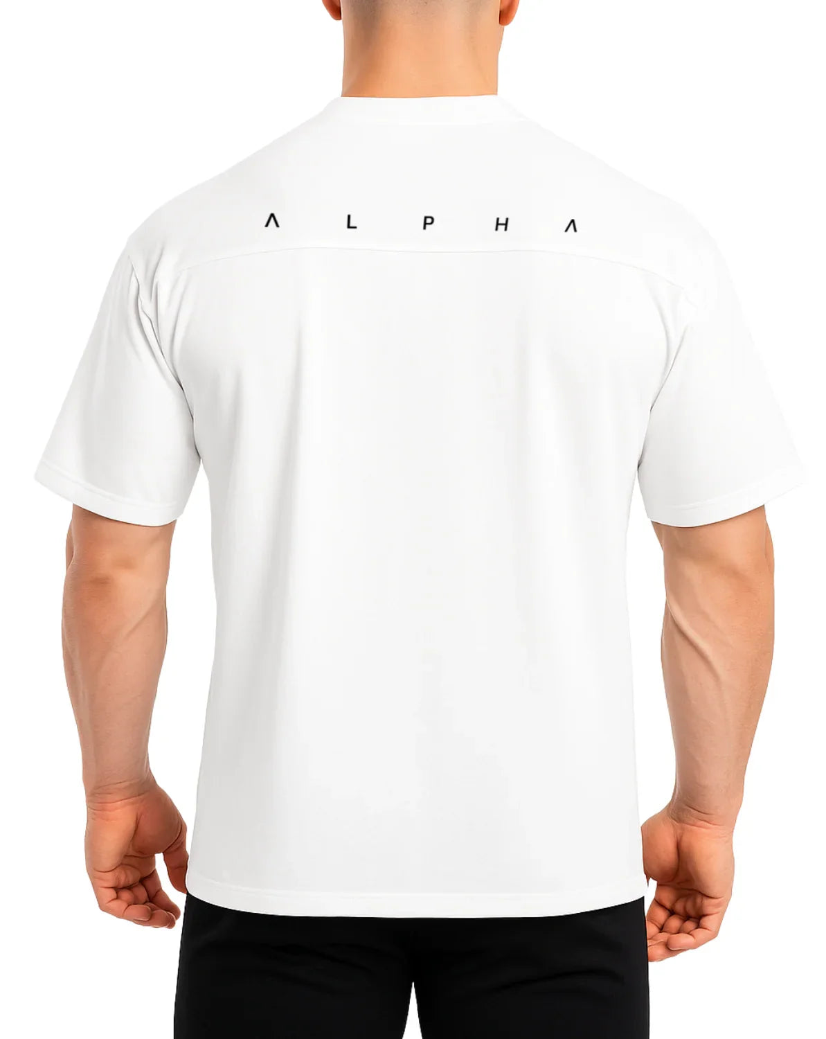 POLO DEPORTIVO HOMBRE OVERSIZE BLANCO - 8
