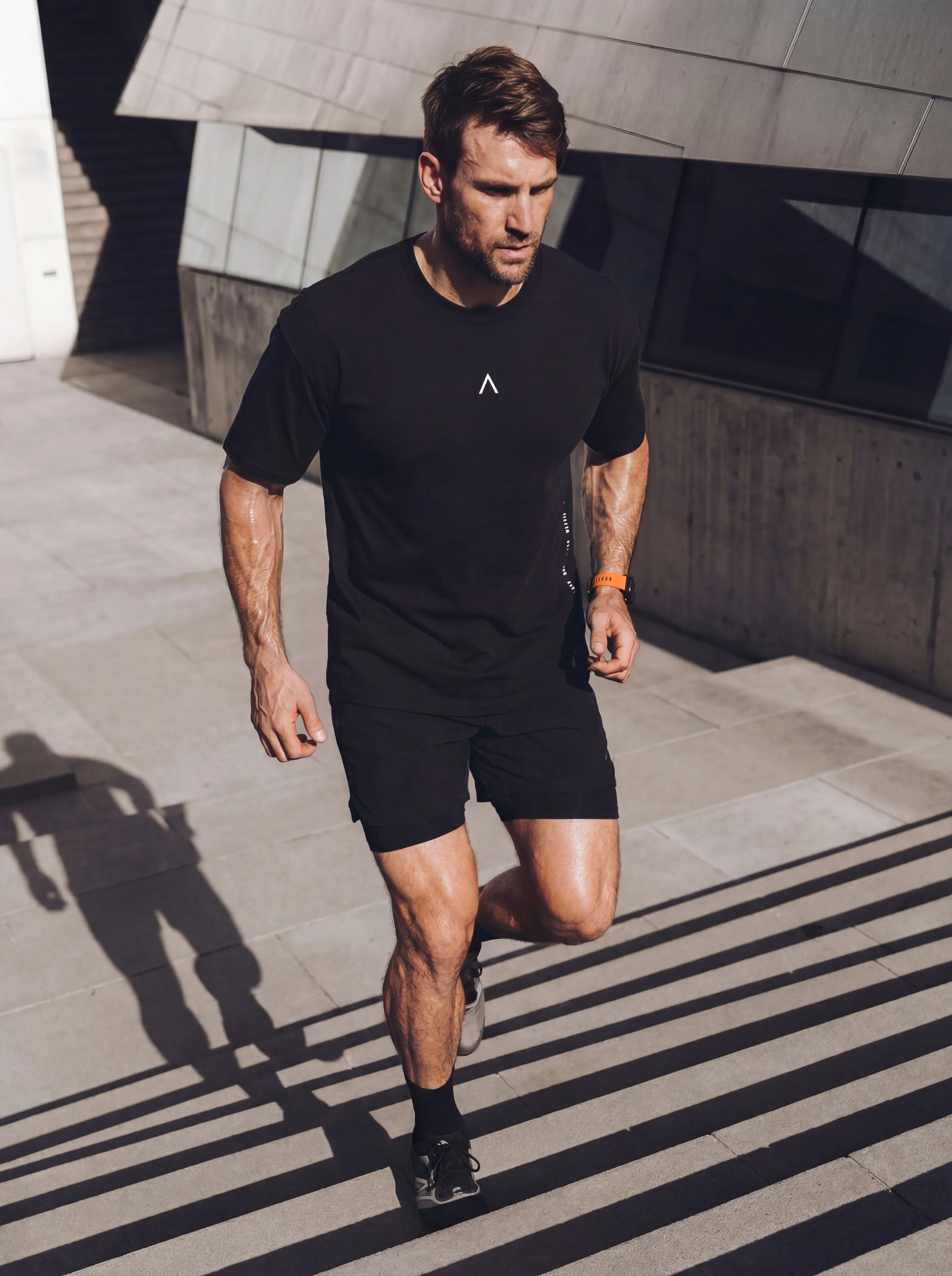 POLO DEPORTIVO HOMBRE OVERSIZE NEGRO - 2