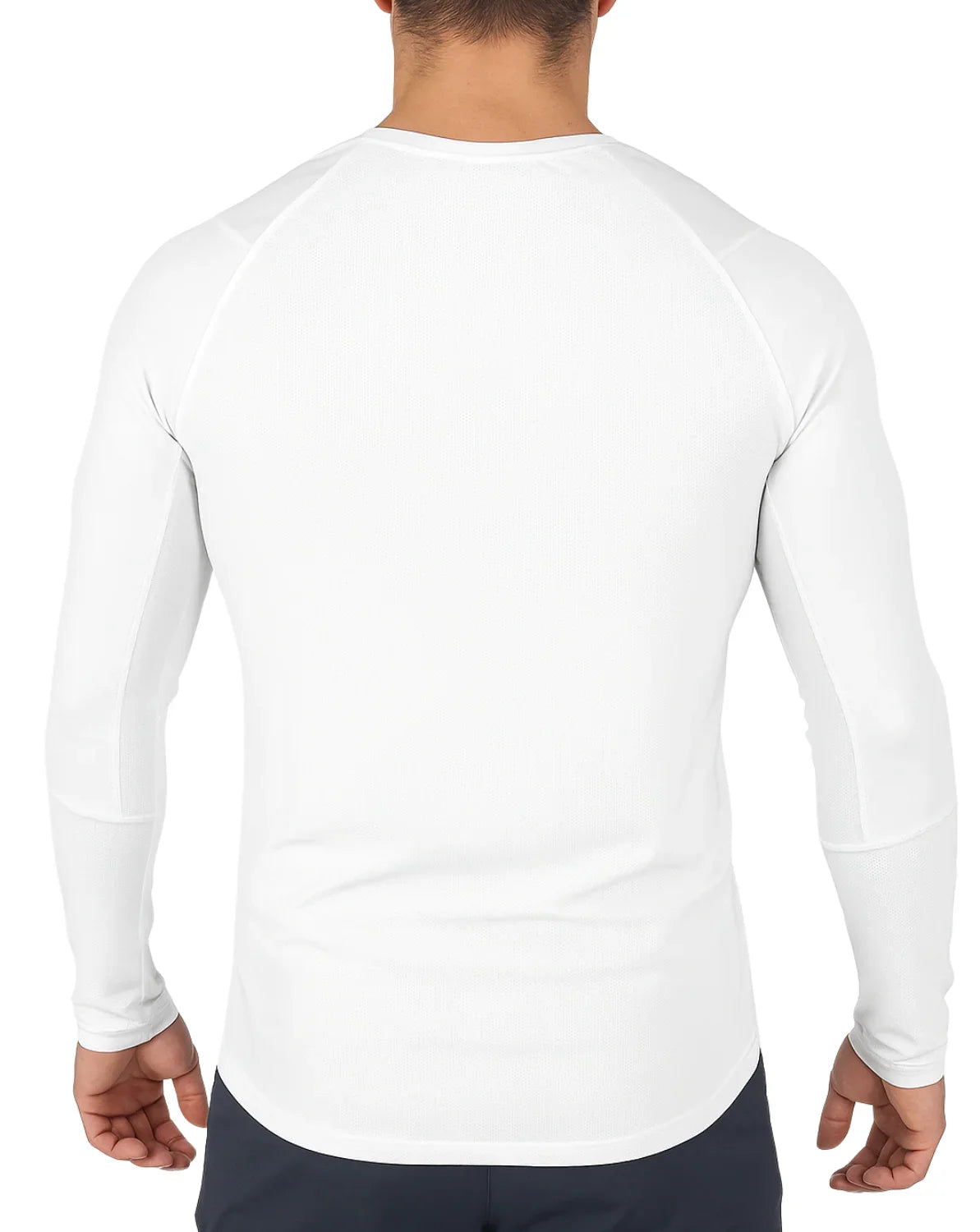 POLO MANGA LARGA DEPORTIVO HOMBRE VELOCITY BLANCO - 8