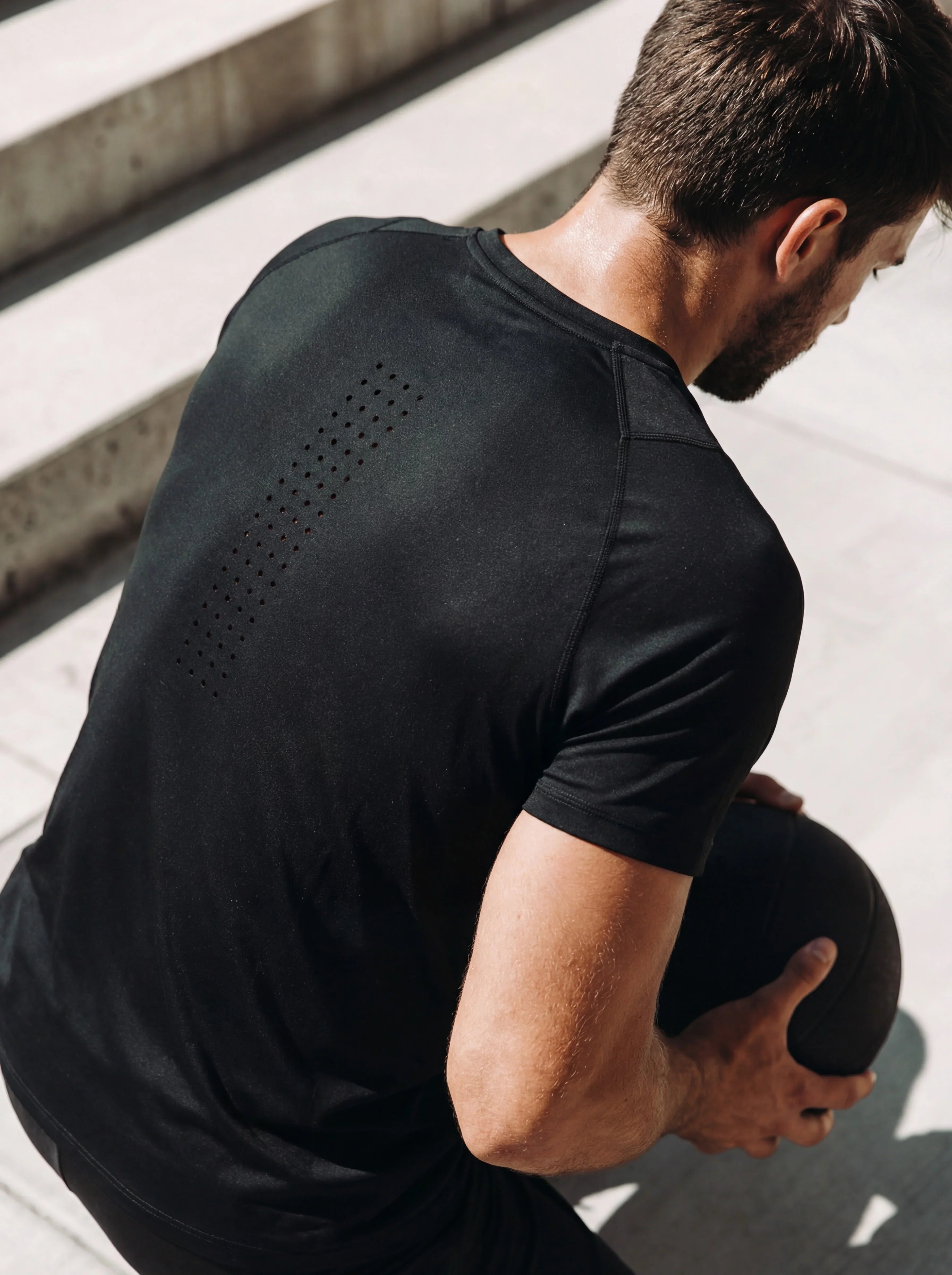 POLO DEPORTIVO HOMBRE APEX PRO NEGRO - 5