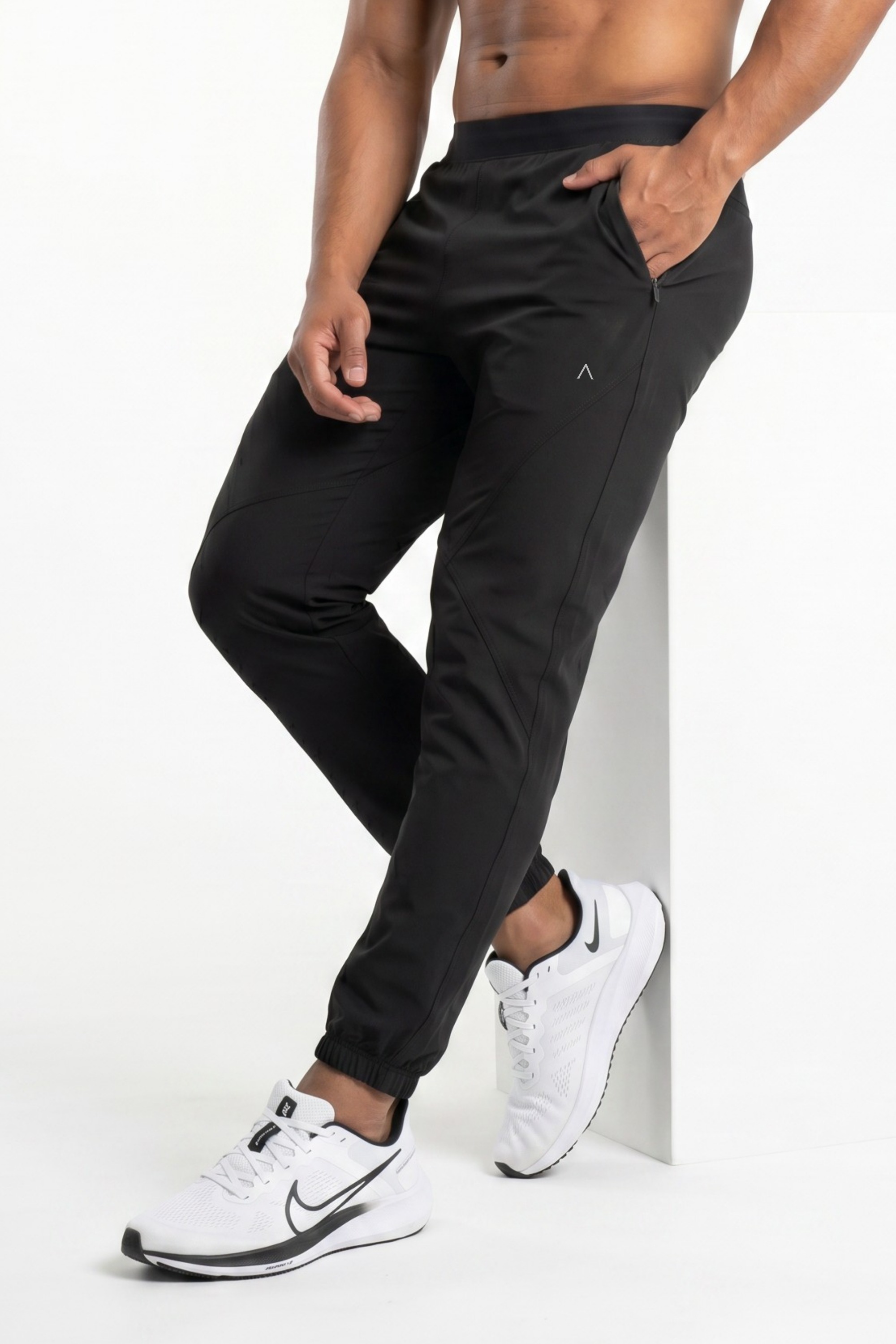 JOGGER DEPORTIVO HOMBRE RUNTECH NEGRO - 4