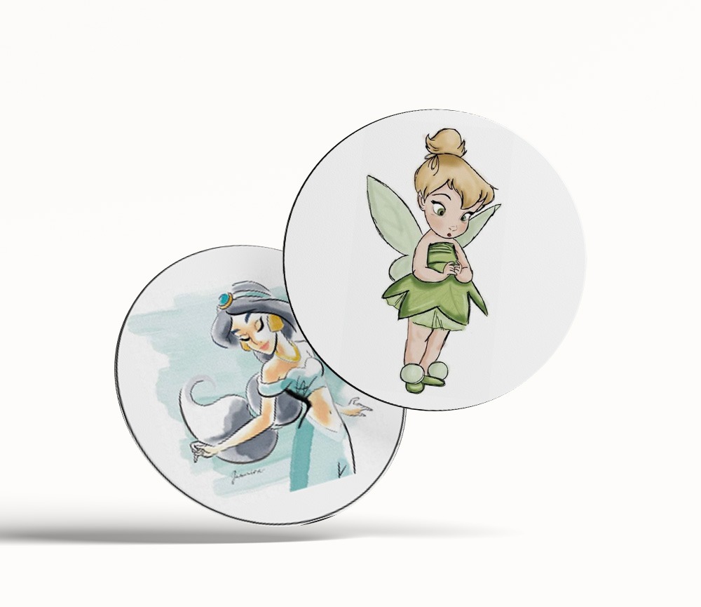 POSAVASOS PRINCESAS - 1