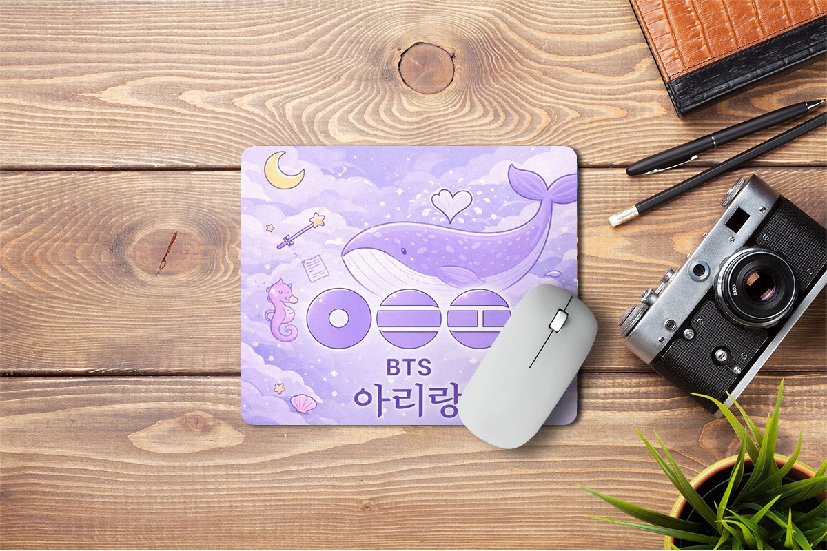 MOUSEPAD BTS LILA - 1