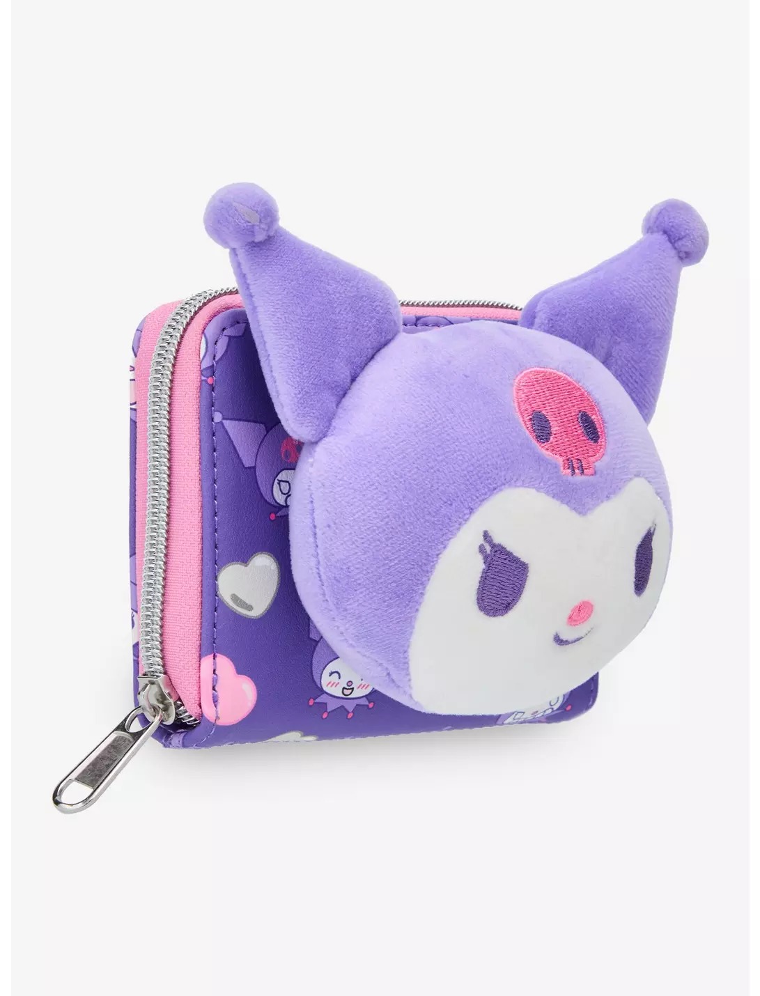 BILLETERA KUROMI PLUSH SANRIO - 2