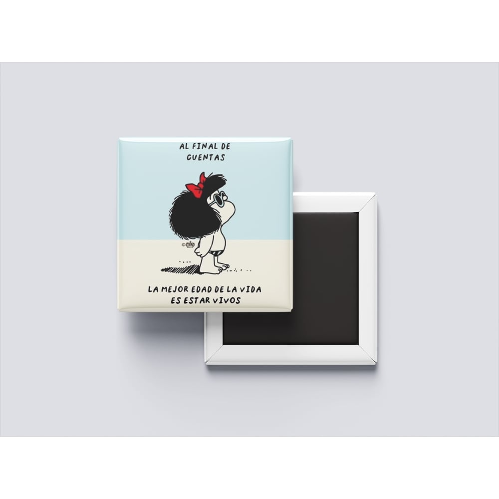 PACK X 4 IMANES DECORATIVOS MAFALDA - 1