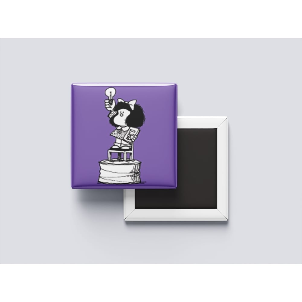 PACK X 4 IMANES DECORATIVOS MAFALDA - 3