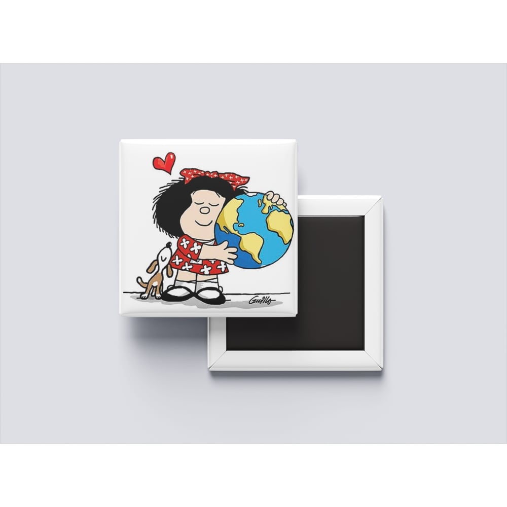 PACK X 4 IMANES DECORATIVOS MAFALDA - 4