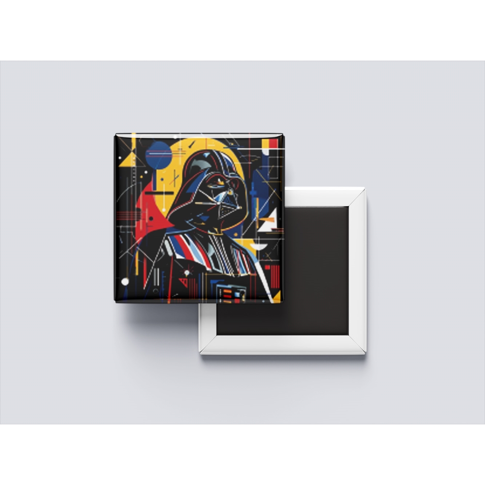 PACK X 4 IMANES DECORATIVOS VADER - 1
