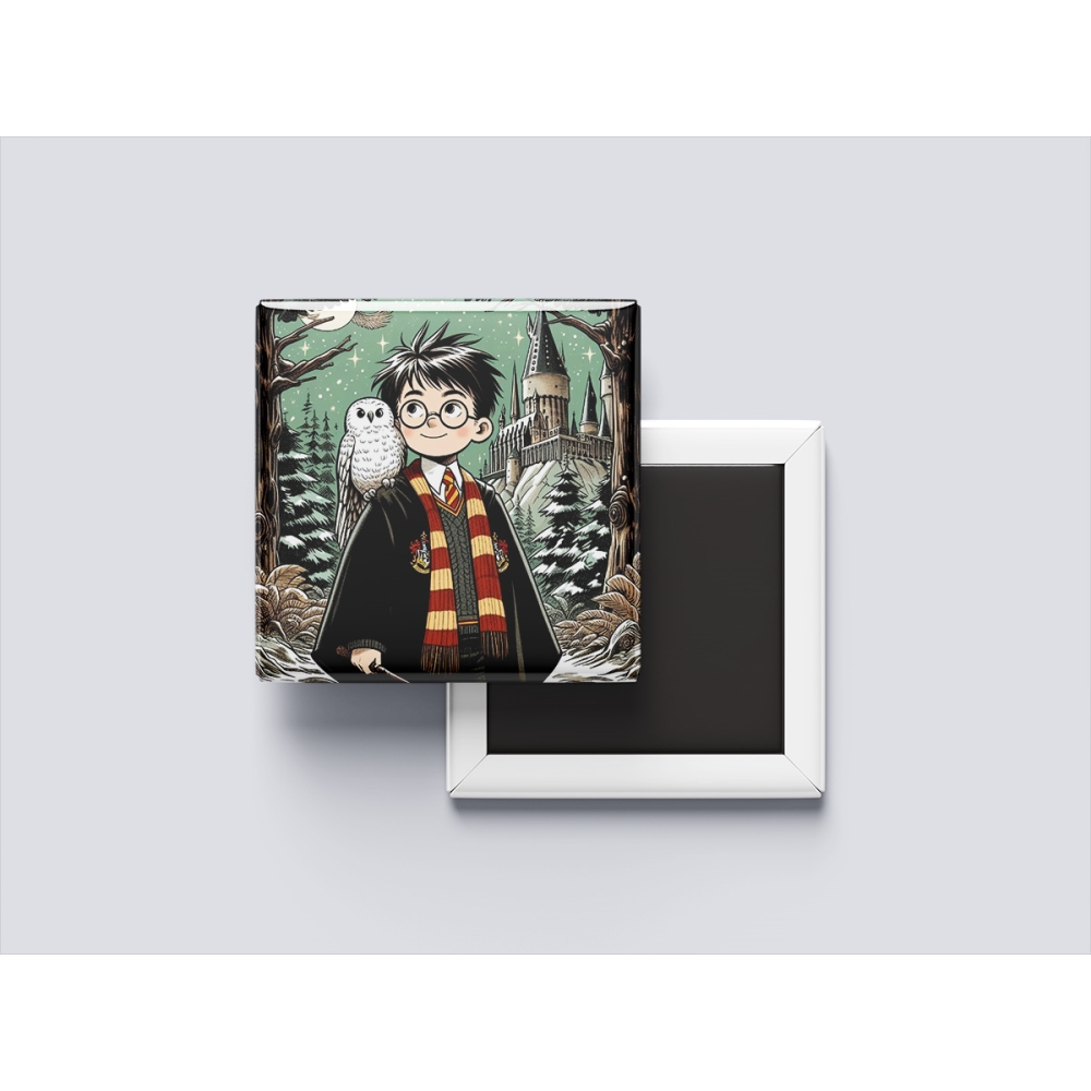 PACK X 4 IMANES DECORATIVOS HARRY POTTER - 2
