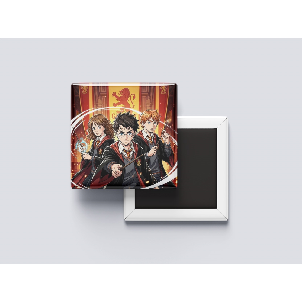 PACK X 4 IMANES DECORATIVOS HARRY POTTER - 3