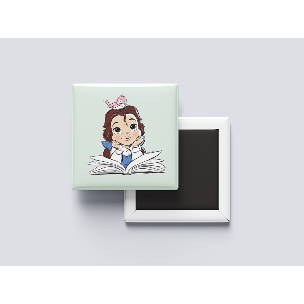 PACK X 4 IMANES DECORATIVOS PRINCESAS - 3