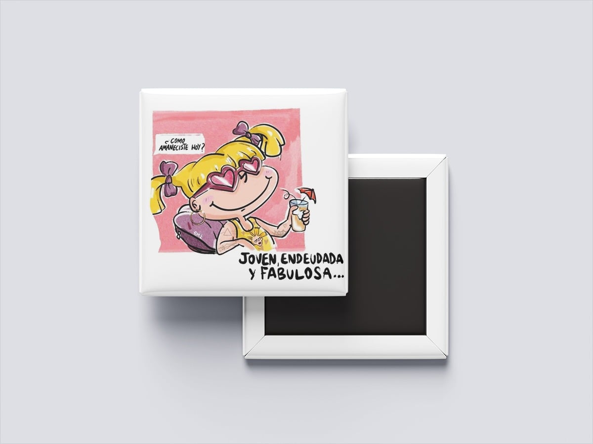 PACK X IMANES DECORATIVOS NICKTOONS - 2