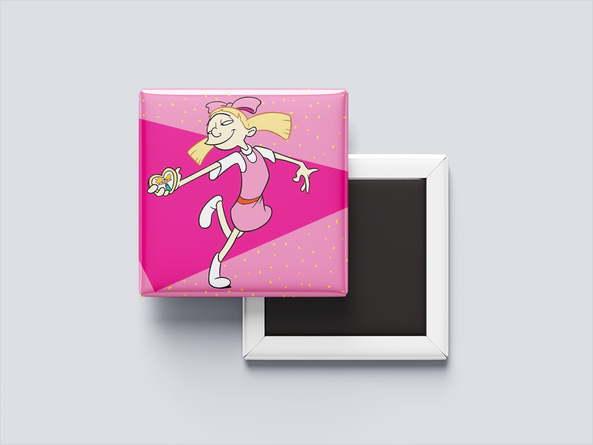 PACK X IMANES DECORATIVOS NICKTOONS - 4