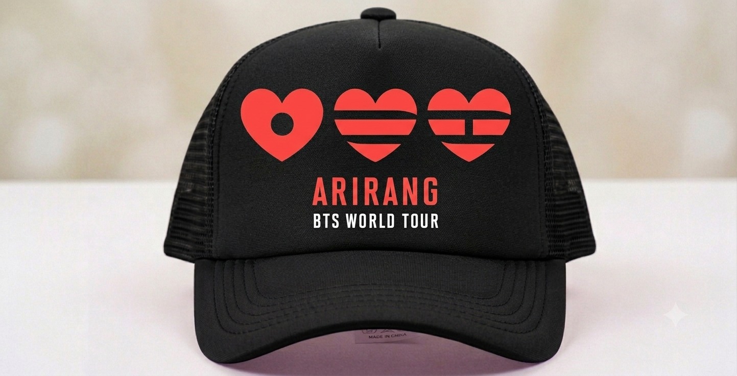 GORRO BTS CORAZONES - 1
