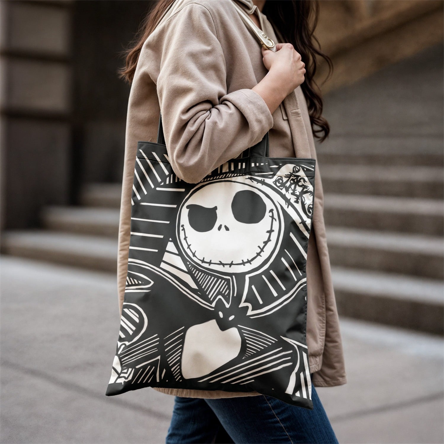 BOLSO DE TELA JACK SKELLINGTON - 1
