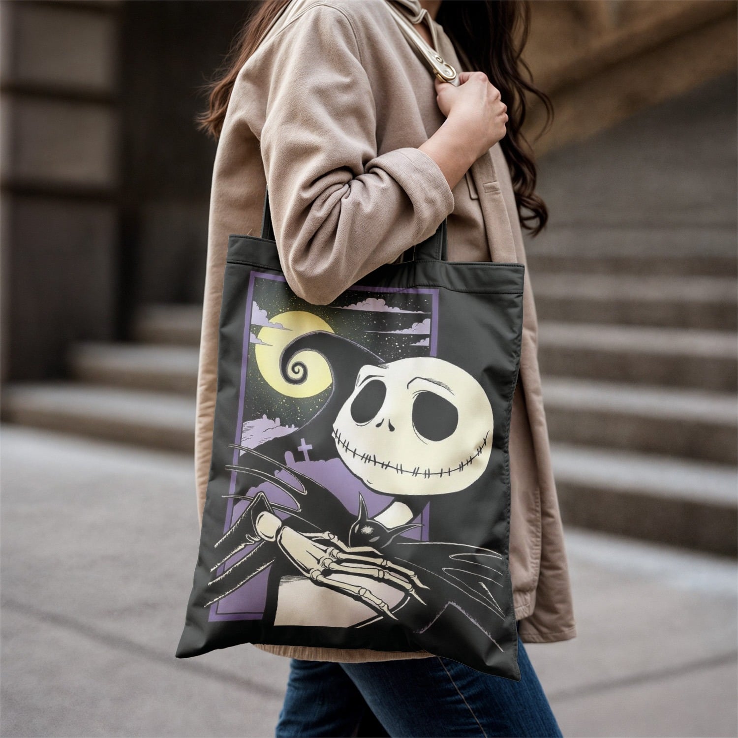 BOLSO DE TELA JACK SKELLINGTON - 2