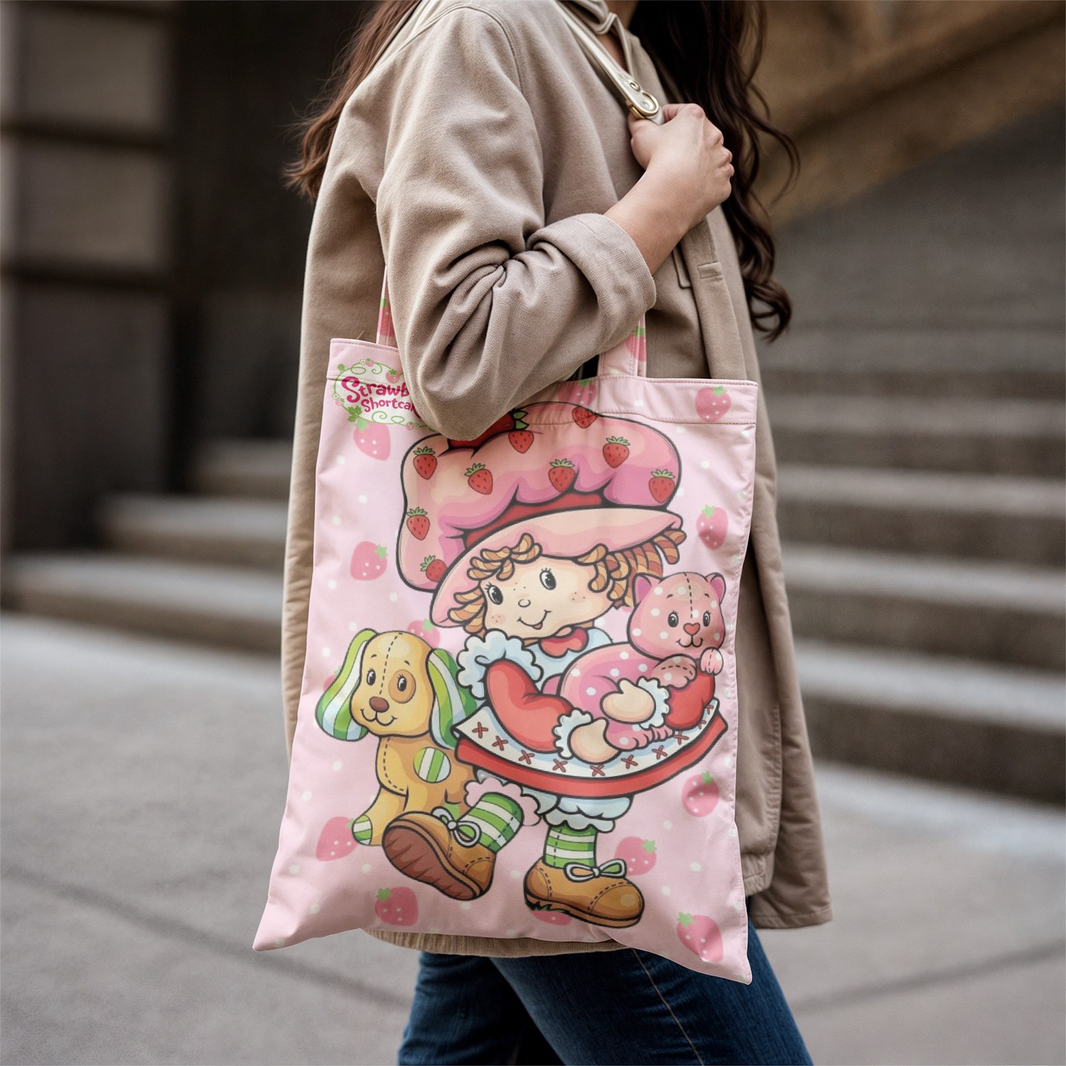BOLSO DE TELA STRAWBERRY - 2