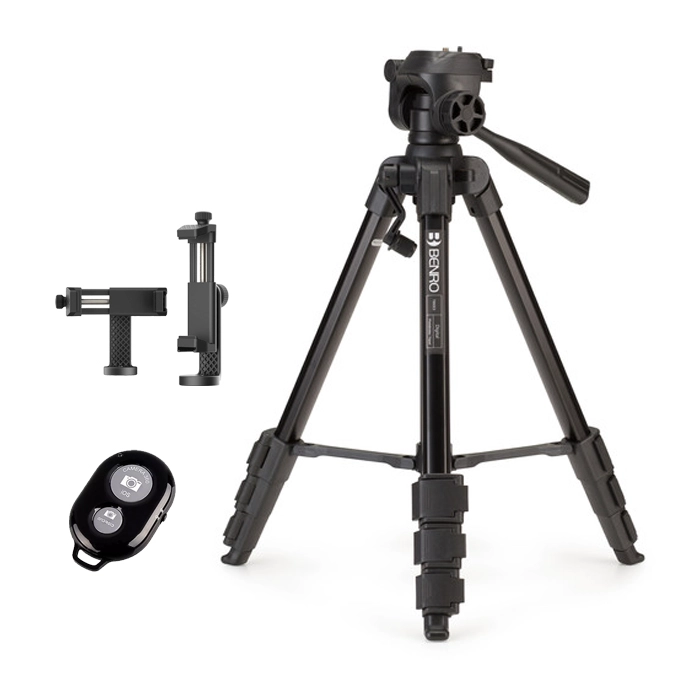 TRIPODE BENRO T880EX + SOPORTE SMARTPHONE + CONTROL BLUETOOTH - 1
